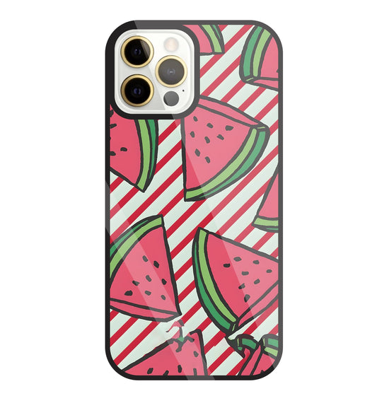 Watermelon Glass Case For Apple iPhone 12 Pro Max