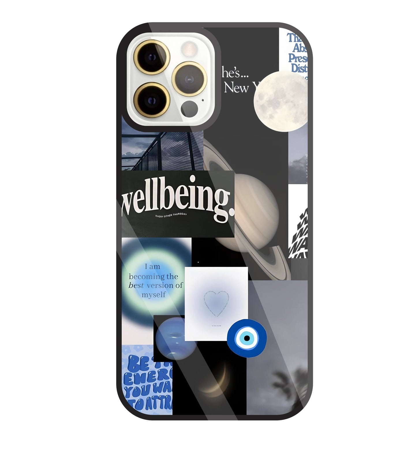 WellBeing Glass Case For Apple iPhone 12 Pro Max