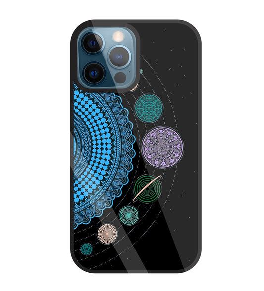 Multiuniverse Planet Glass Case For Apple iPhone 12 Pro