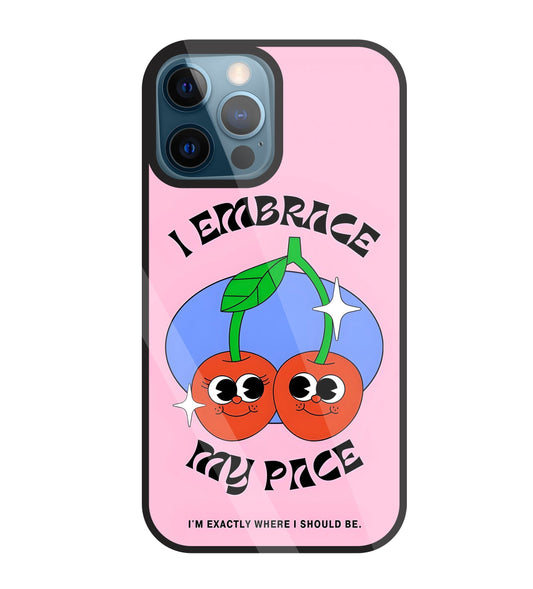 My Pace Glass Case For Apple iPhone 12 Pro