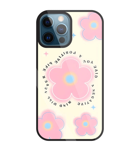 Positive Life Glass Case For Apple iPhone 12 Pro