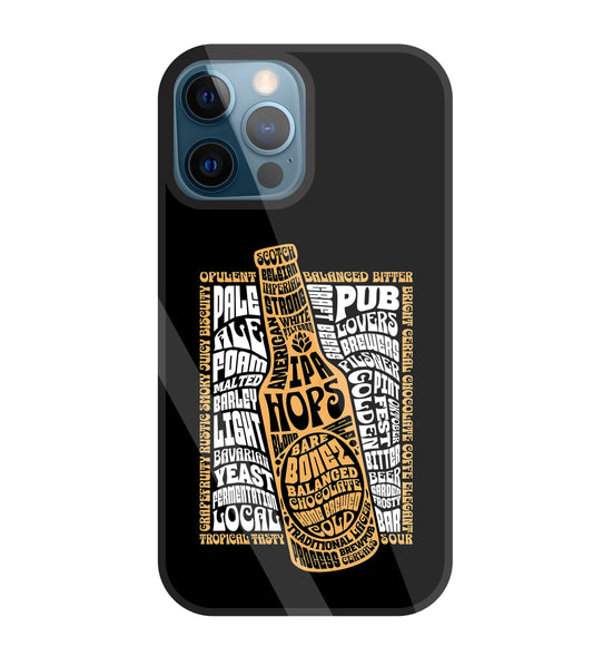 Pub Lover Glass Case For Apple iPhone 12 Pro