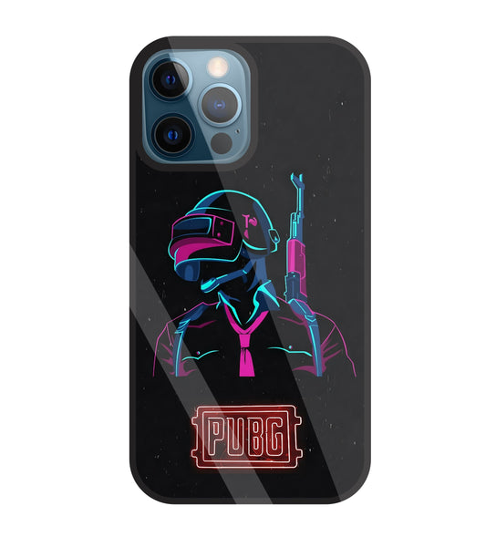 Pubg Glass Case For Apple iPhone 12 Pro