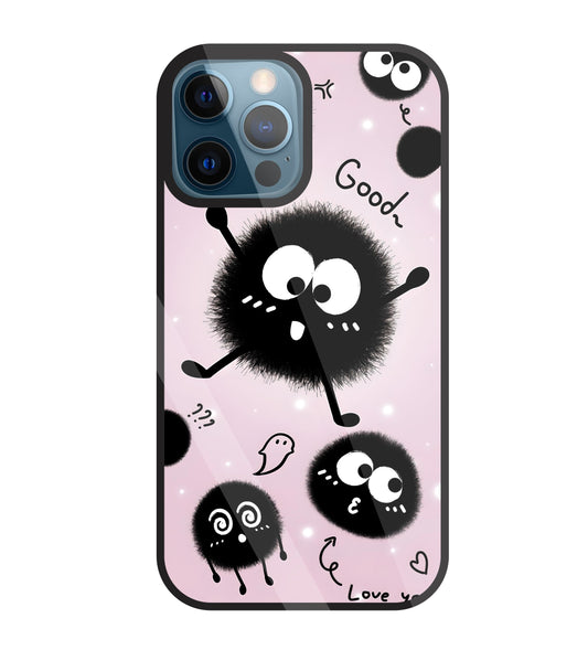 Soot Spirit Glass Case For Apple iPhone 12 Pro
