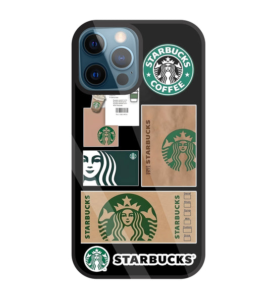 Starbucks 1971 Glass Case For Apple iPhone 12 Pro