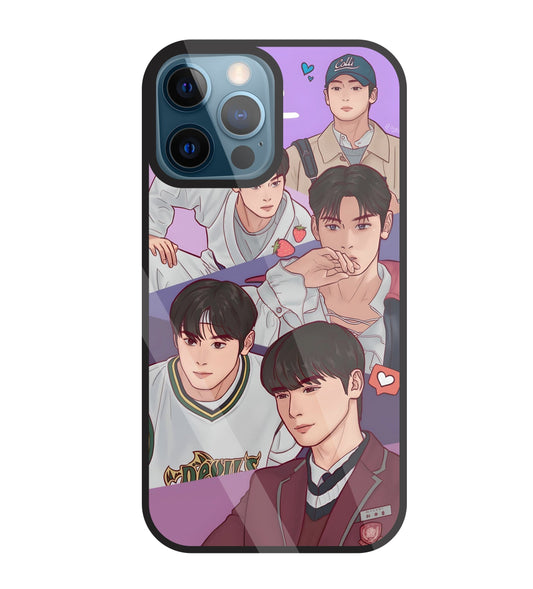 Ture Beauty K Drama Glass Case For Apple iPhone 12 Pro