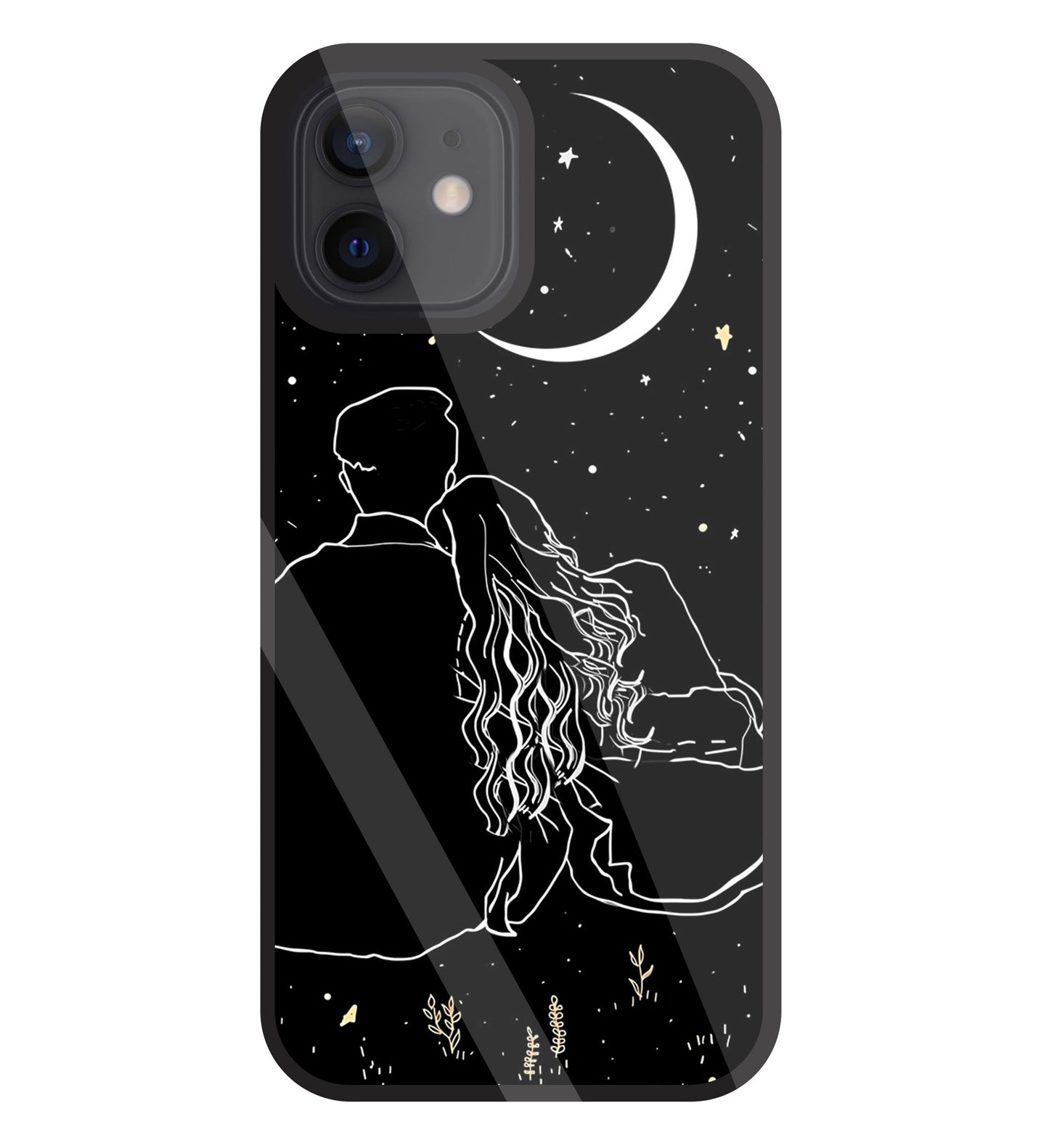Space Human Glass Case For Apple iPhone 12