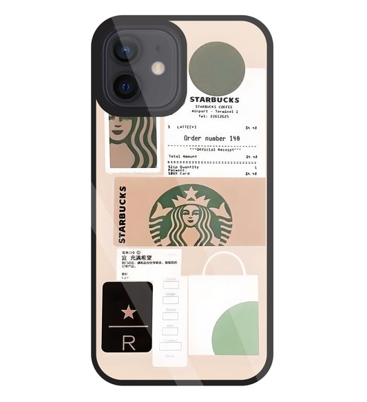 Starbucks Order No Glass Case For Apple iPhone 12
