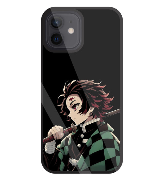 Tanjiro Kamado Glass Case For Apple iPhone 12