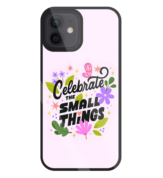 The Small Things Glass Case For Apple iPhone 12