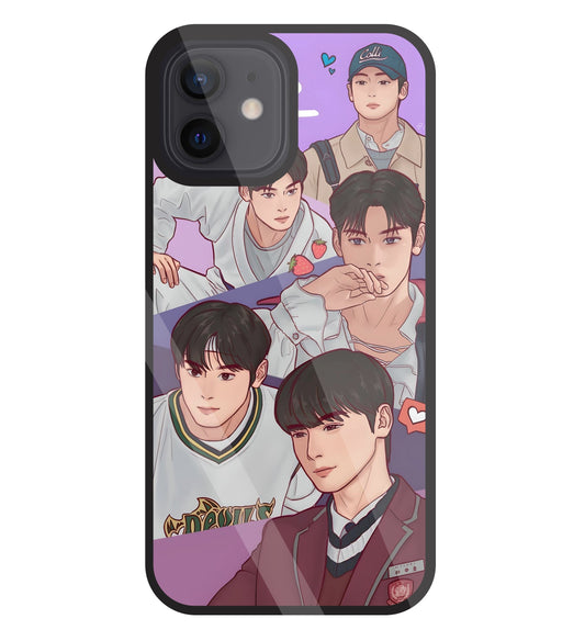 Ture Beauty K Drama Glass Case For Apple iPhone 12
