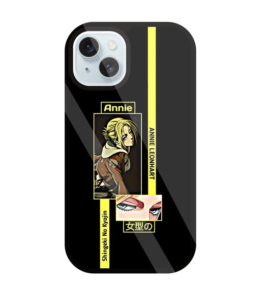Annie Attack on Titan  Glass Case For Apple iPhone 13