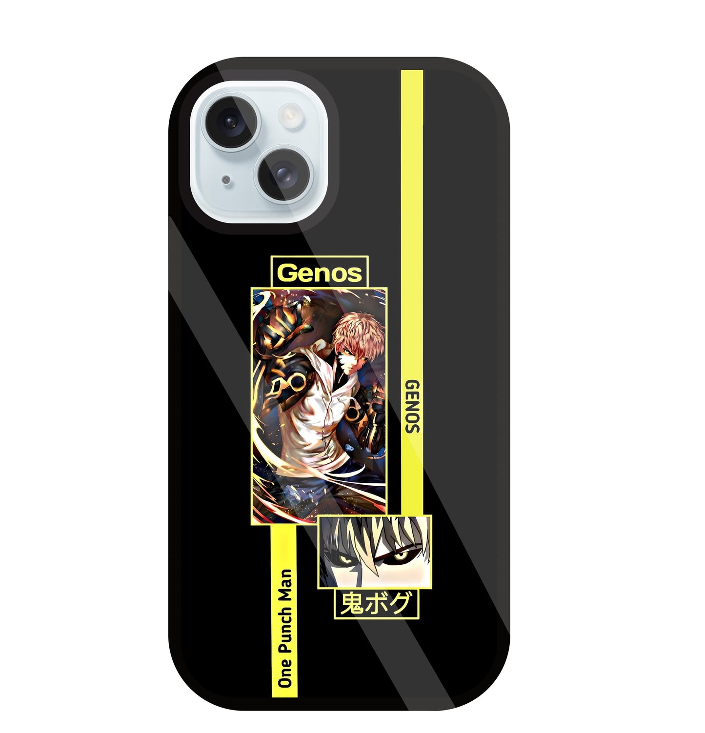Genos Attack on Titan Glass Case For Apple iPhone 13