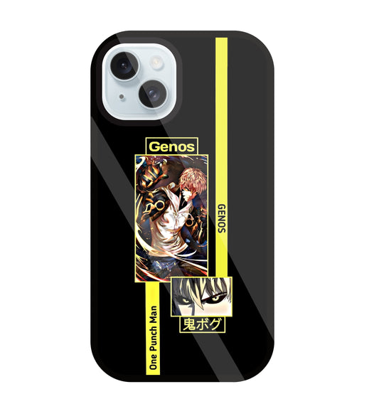 Genos Attack on Titan Glass Case For Apple iPhone 13