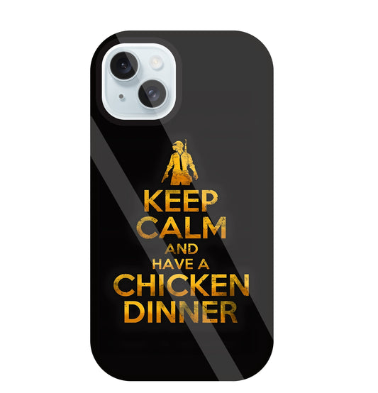 Chicken Dinner Glass Case For Apple iPhone 13
