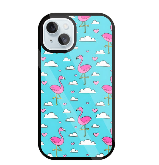 Flymingo Glass Case For Apple iPhone 13