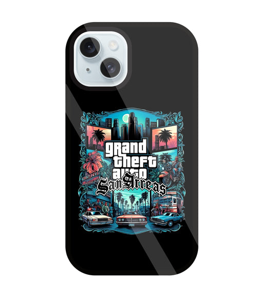 GTA Sanareas Glass Case For Apple iPhone 13