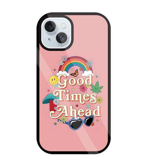 Good Times Ahead Glass Case For Apple iPhone 13