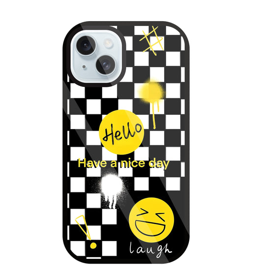 Have A Nice Day Glass Case For Apple iPhone 13