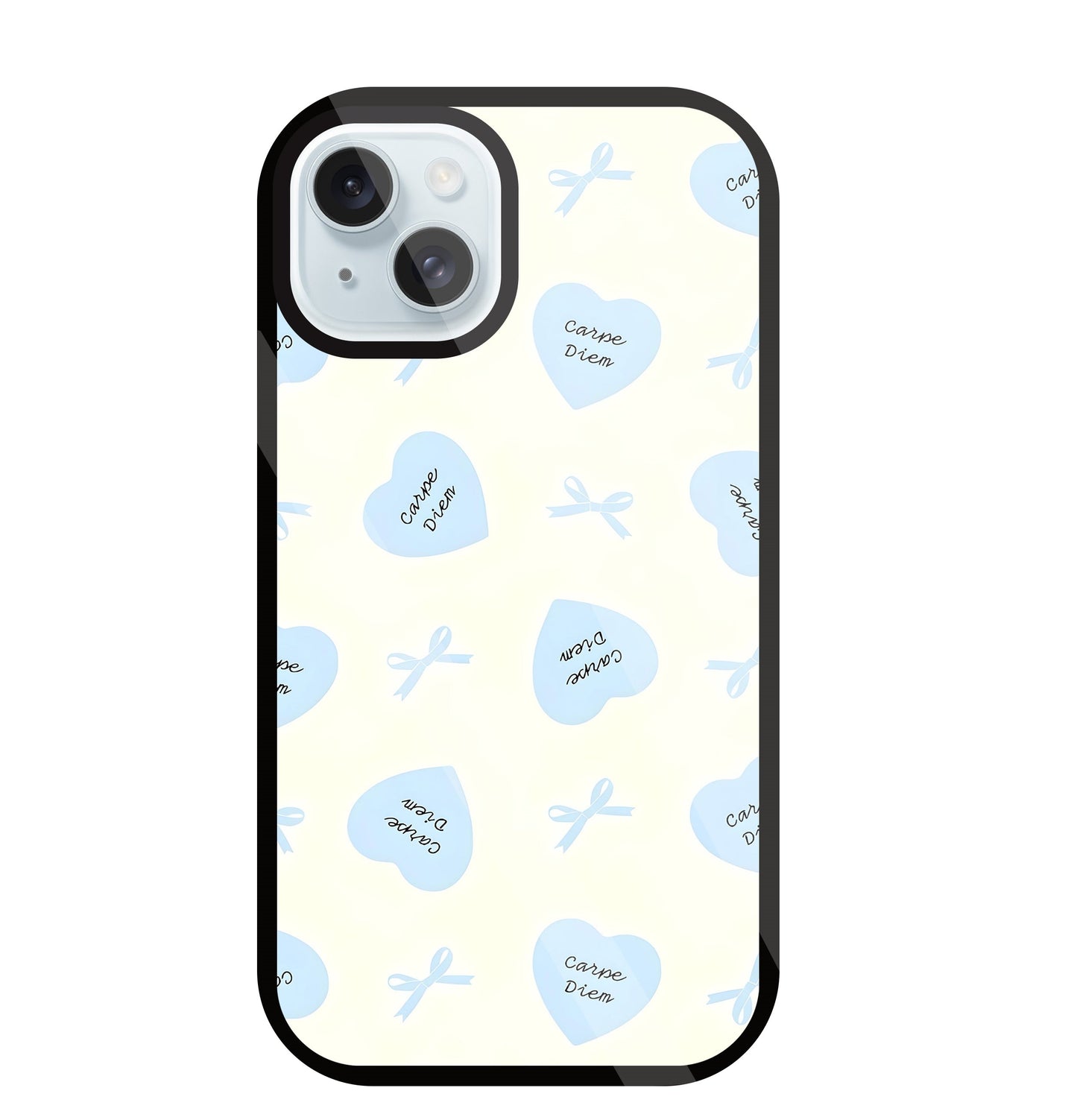 Heart Carpe Diem Glass Case For Apple iPhone 13