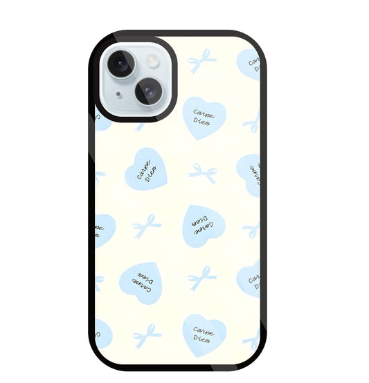 Heart Carpe Diem Glass Case For Apple iPhone 13