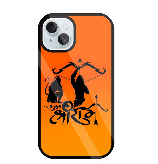Jai Shri Ram Glass Case For Apple iPhone 13