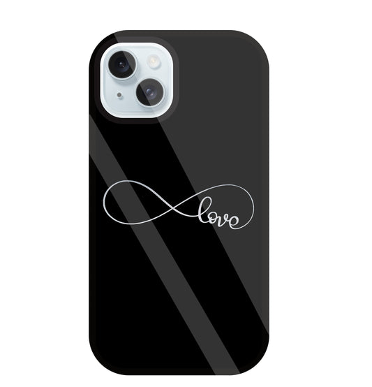 Love Symbol Glass Case For Apple iPhone 13