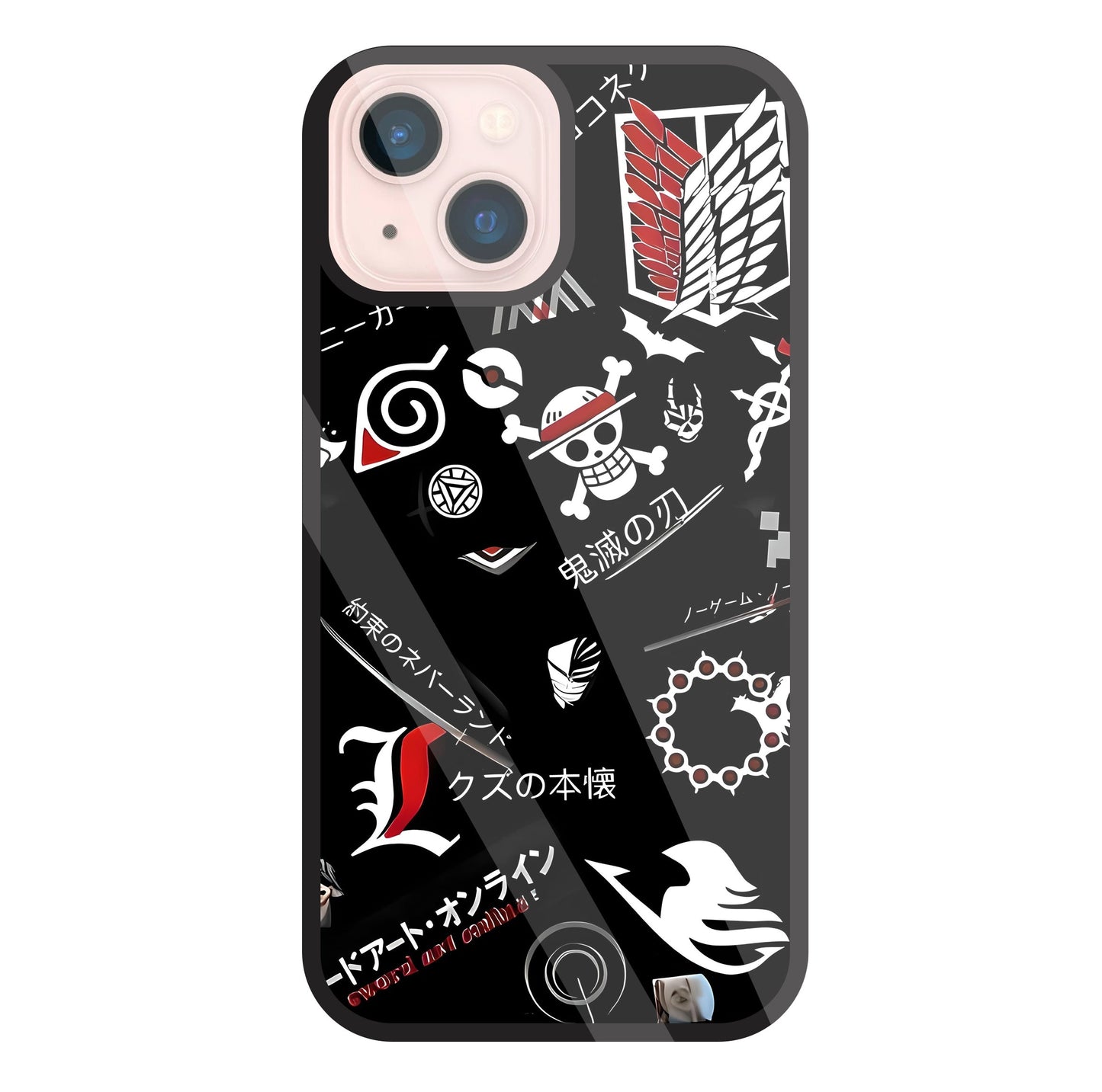 Anime Mashup  Glass Case For Apple iPhone 13 Mini
