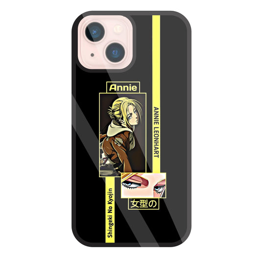 Annie Attack on Titan  Glass Case For Apple iPhone 13 Mini