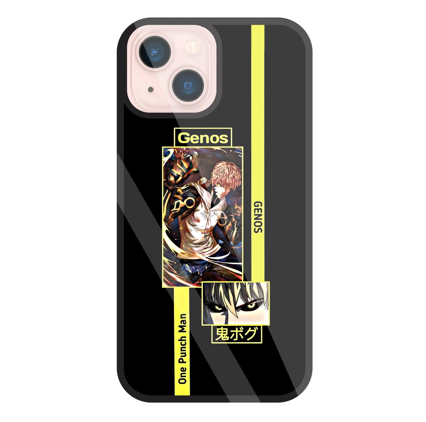Genos Attack on Titan Glass Case For Apple iPhone 13 Mini