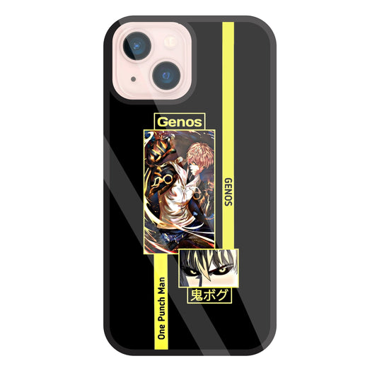 Genos Attack on Titan Glass Case For Apple iPhone 13 Mini