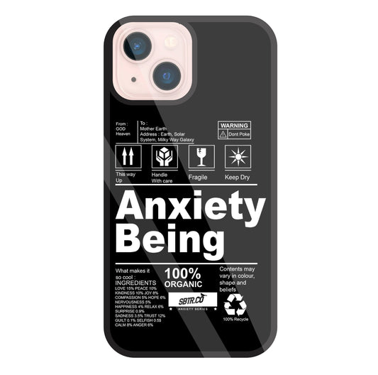 Anxiety Being Glass Case For Apple iPhone 13 Mini