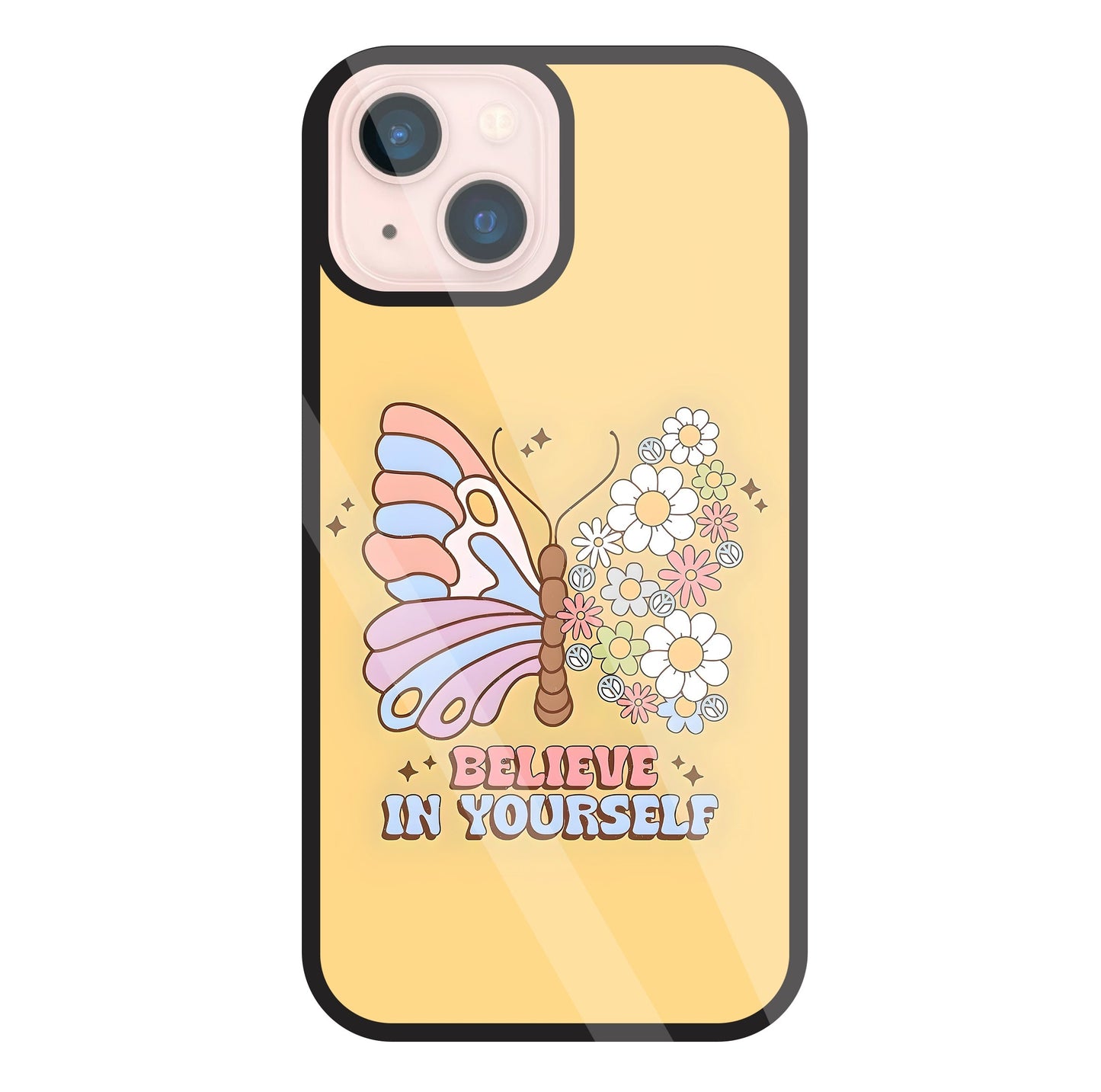 Believe In Yourself Glass Case For Apple iPhone 13 Mini