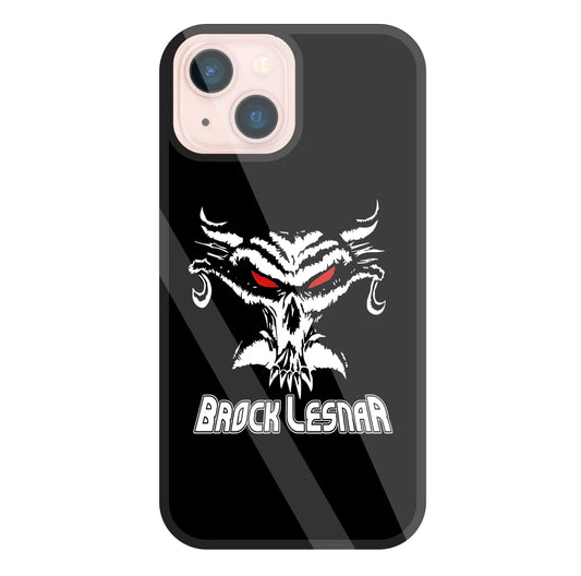 Brock Lesnar WWE Glass Case For Apple iPhone 13 Mini