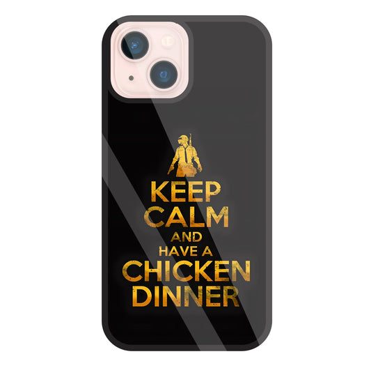Chicken Dinner Glass Case For Apple iPhone 13 Mini