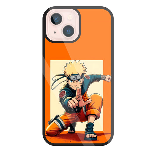 Cute Naruto Glass Case For Apple iPhone 13 Mini