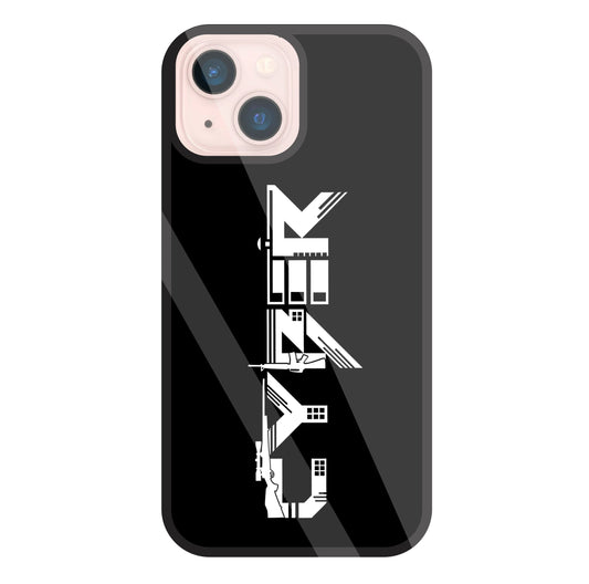 Cyber Gun Glass Case For Apple iPhone 13 Mini