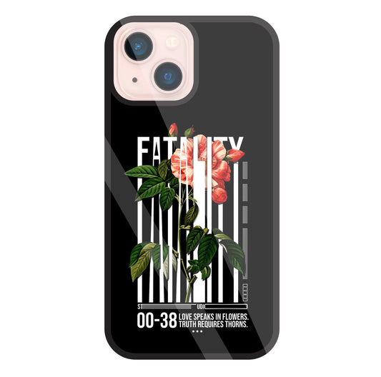 Fatality Flower Glass Case For Apple iPhone 13 Mini