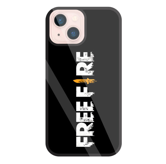 Free Fire Glass Case For Apple iPhone 13 Mini