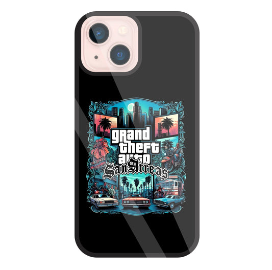 GTA Sanareas Glass Case For Apple iPhone 13 Mini