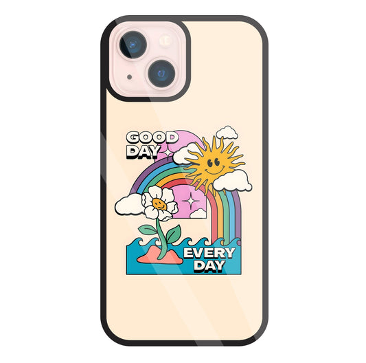 Good Day Every Day Glass Case For Apple iPhone 13 Mini