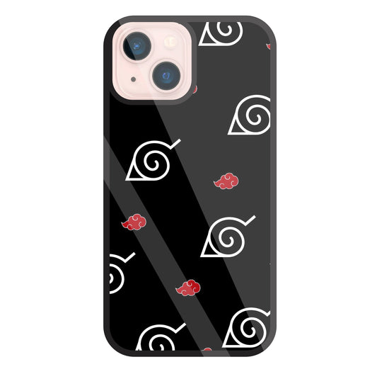 Itachi sharigan Sign Glass Case For Apple iPhone 13 Mini