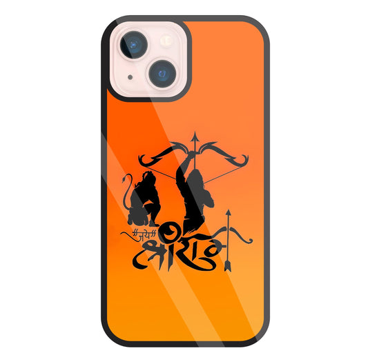 Jai Shri Ram Glass Case For Apple iPhone 13 Mini