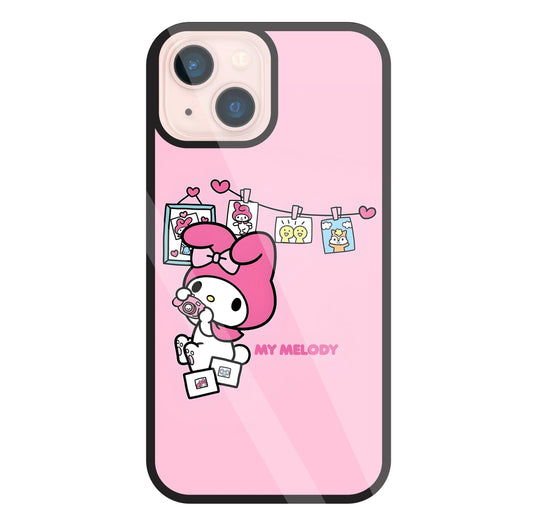 My Melody Glass Case For Apple iPhone 13 Mini