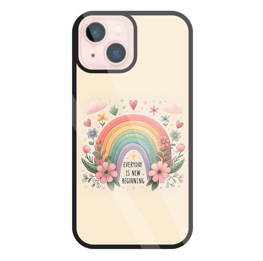 New Beginning Glass Case For Apple iPhone 13 Mini