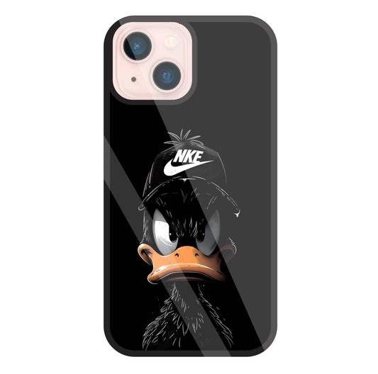 Nike Toon Duck Glass Case For Apple iPhone 13 Mini