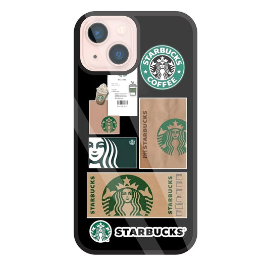Starbucks 1971 Glass Case For Apple iPhone 13 Mini