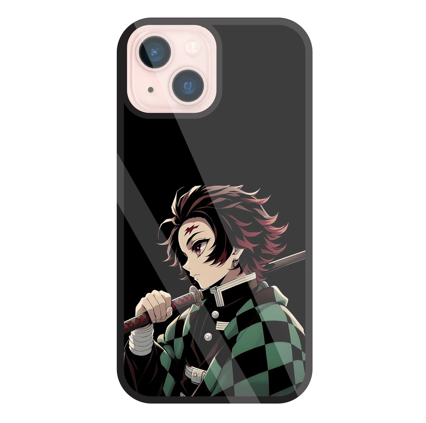 Tanjiro Kamado Glass Case For Apple iPhone 13 Mini