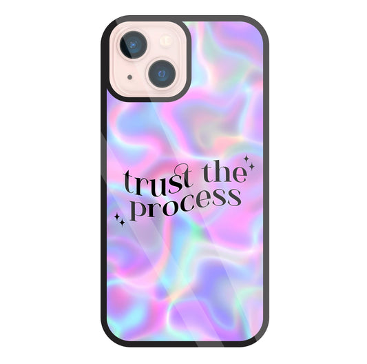 Trust the Process Glass Case For Apple iPhone 13 Mini
