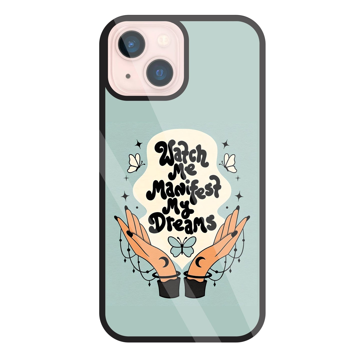 Watch Me Dream Glass Case For Apple iPhone 13 Mini